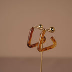 Minimalist Brass Earring Stand | Craft Fair & Boutique Display