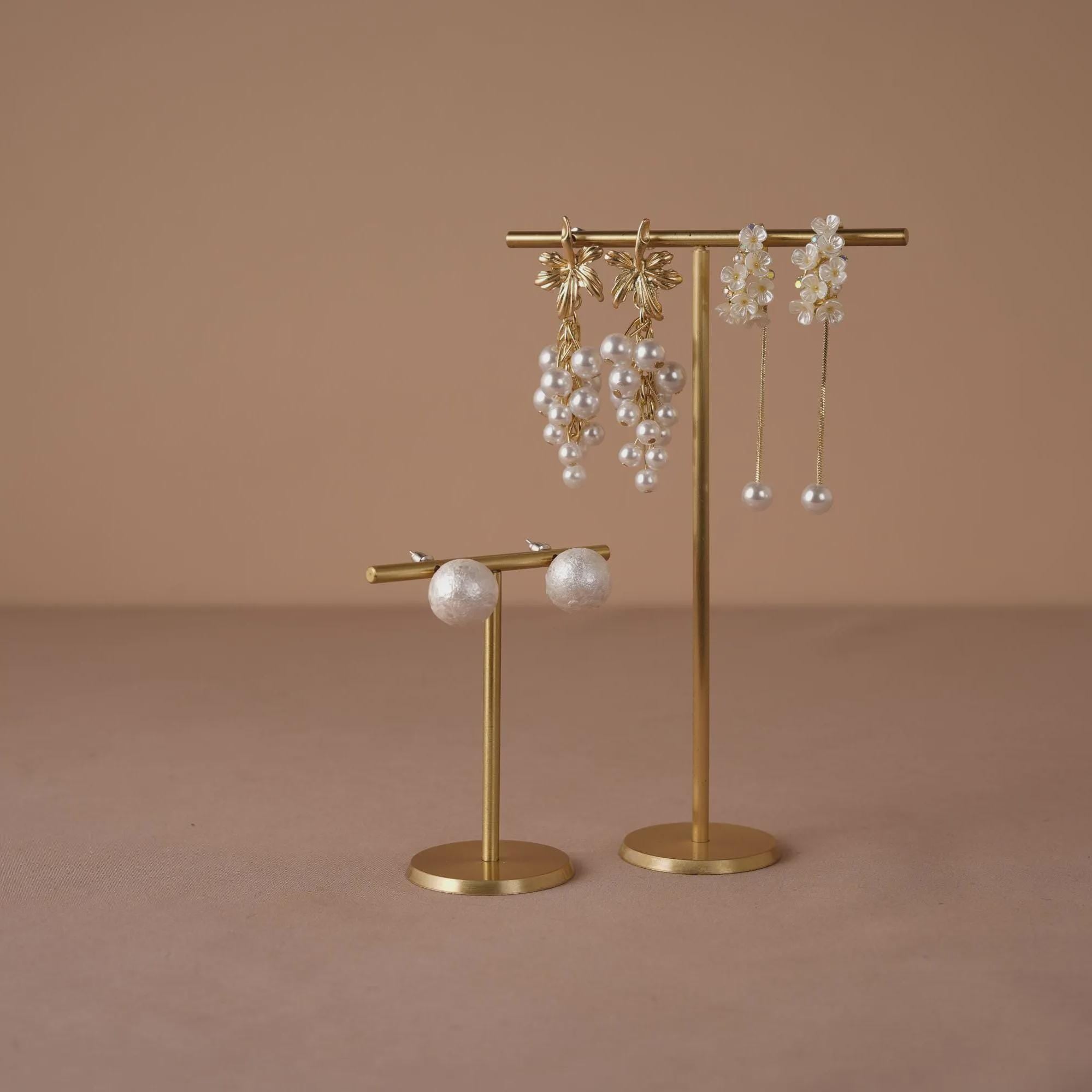Minimalist Brass Earring Stand