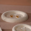 Minimalist Suede Jewelry Trays