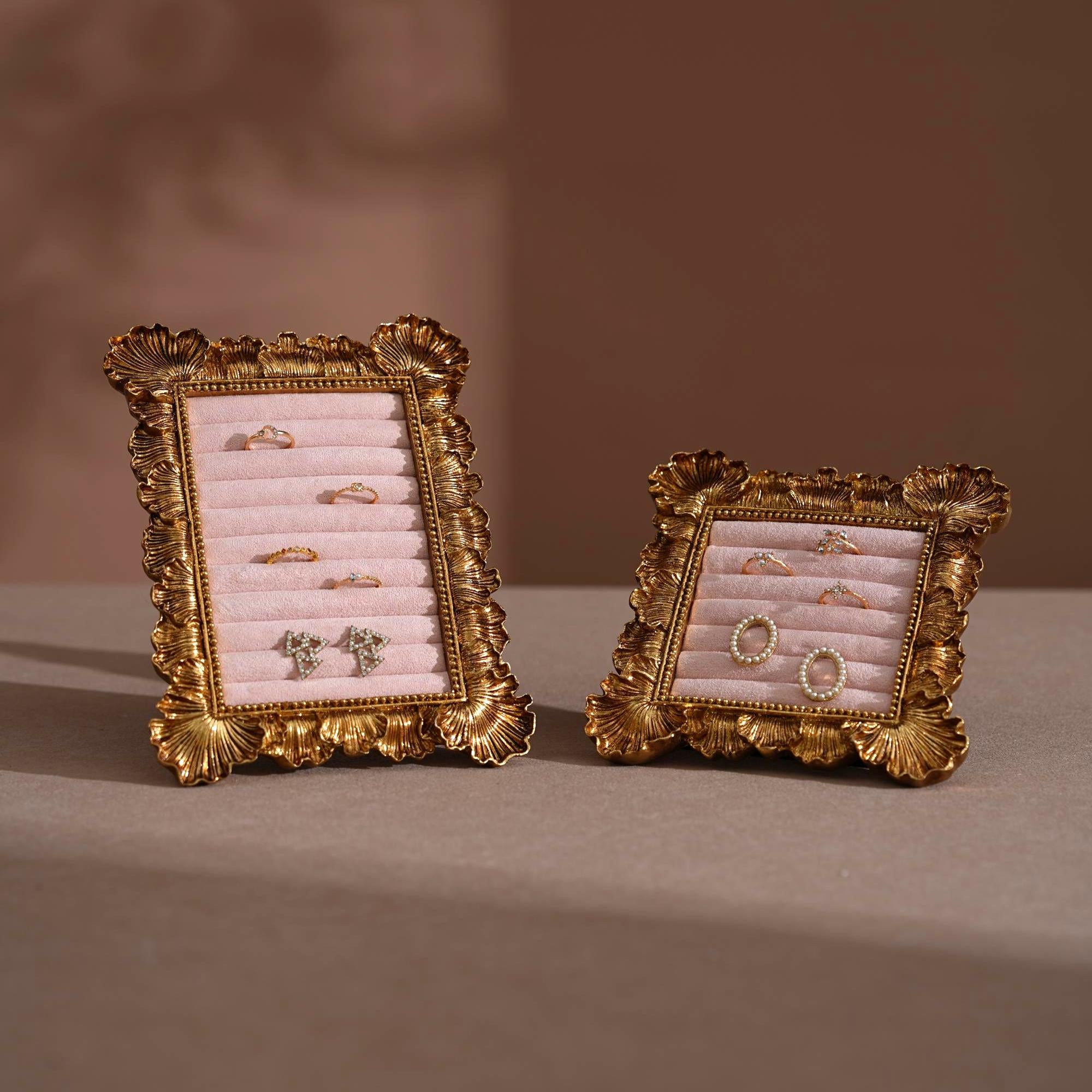 Rococo Ring & Earring Display Frame
