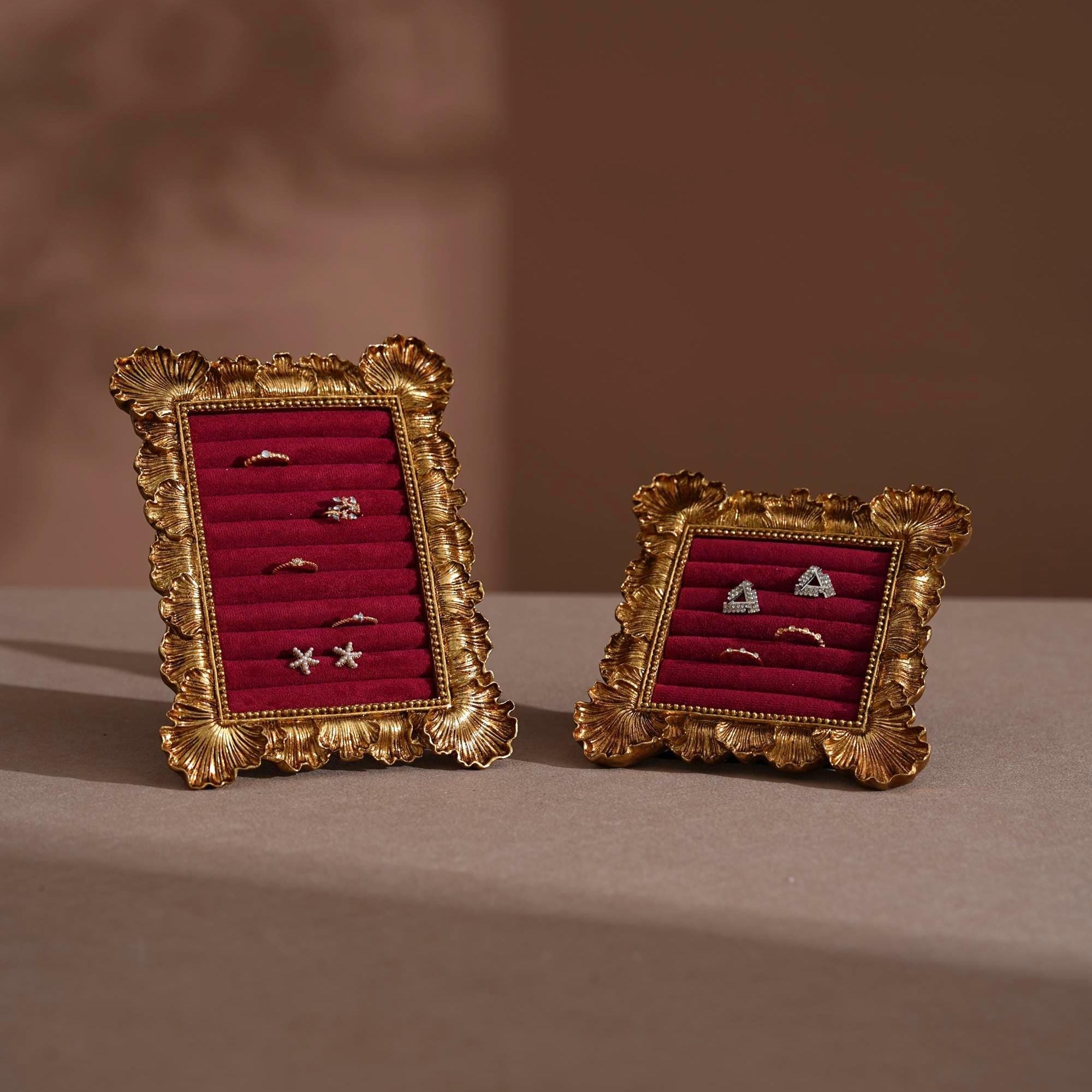 Rococo Ring & Earring Display Frame