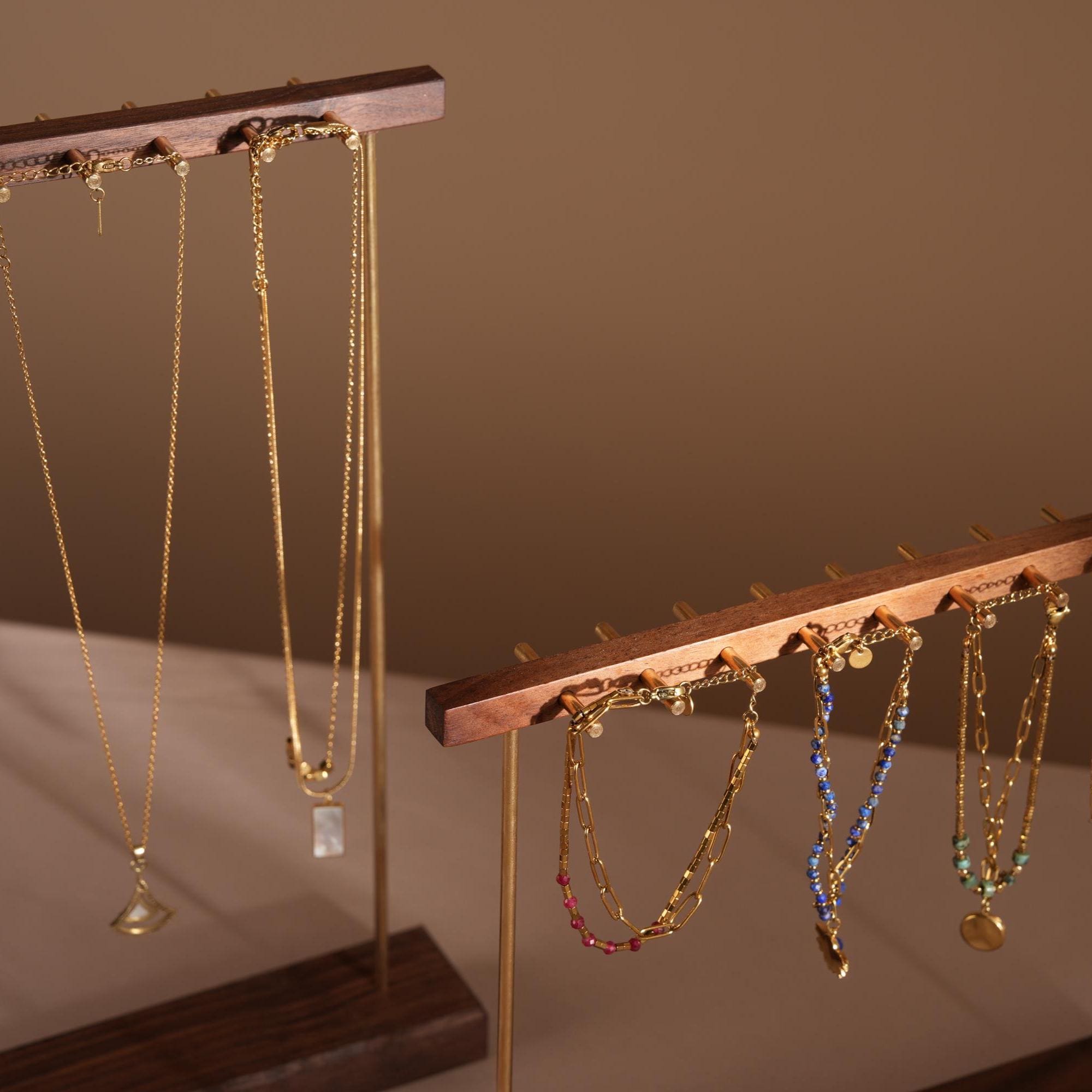 Premium North American Black Walnut Jewelry Display