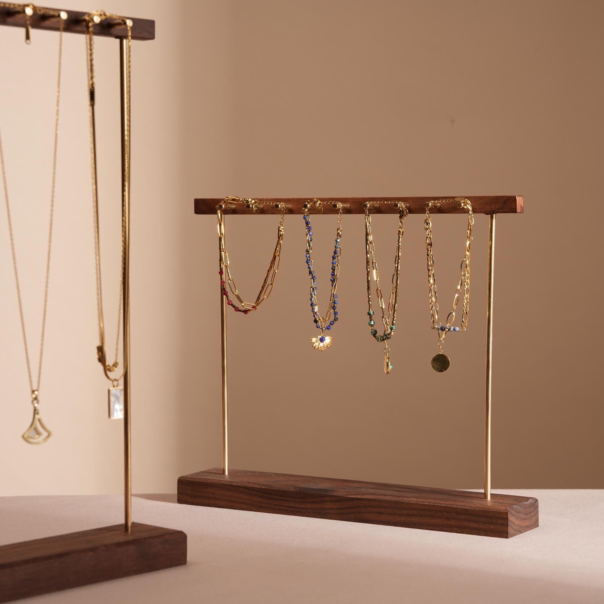 Premium North American Black Walnut Jewelry Display
