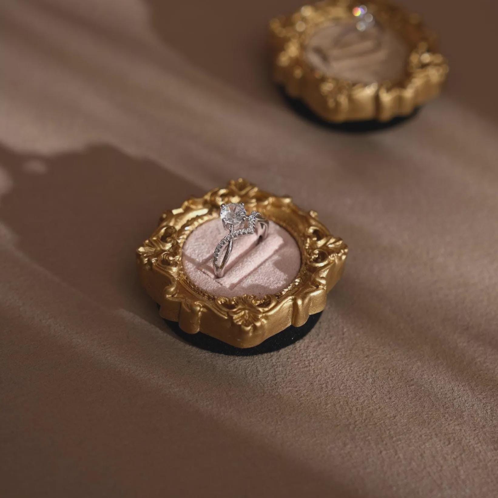 Mini Wedding Flat Lay Ring Holder