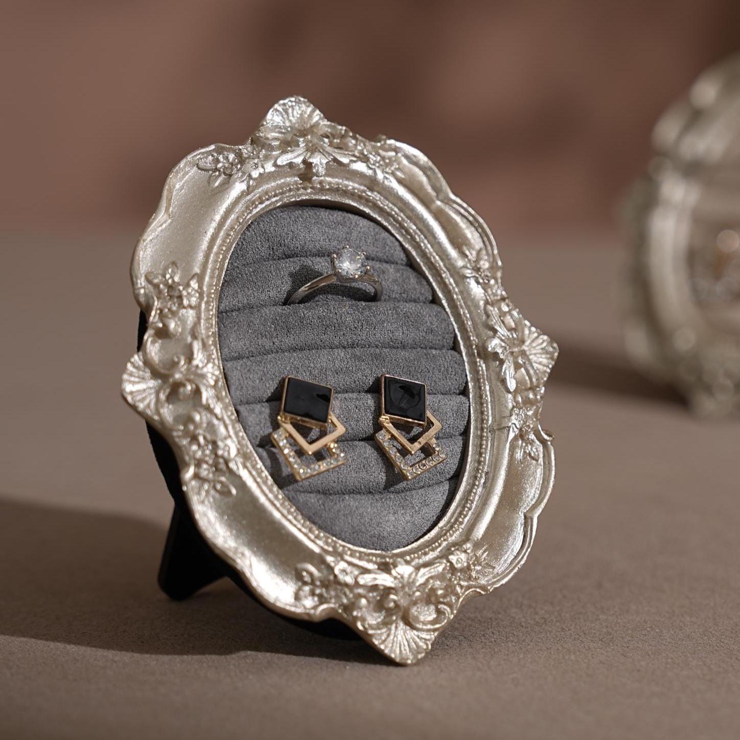 Handcrafted Silver Engagement Ring Holder