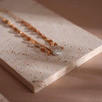 Yellow Travertine Jewelry Display Set | 17-Piece Natural Stone Collection