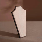 Handcrafted Walnut Veneer Jewelry Display Set | 7 Pieces | 14 Colors