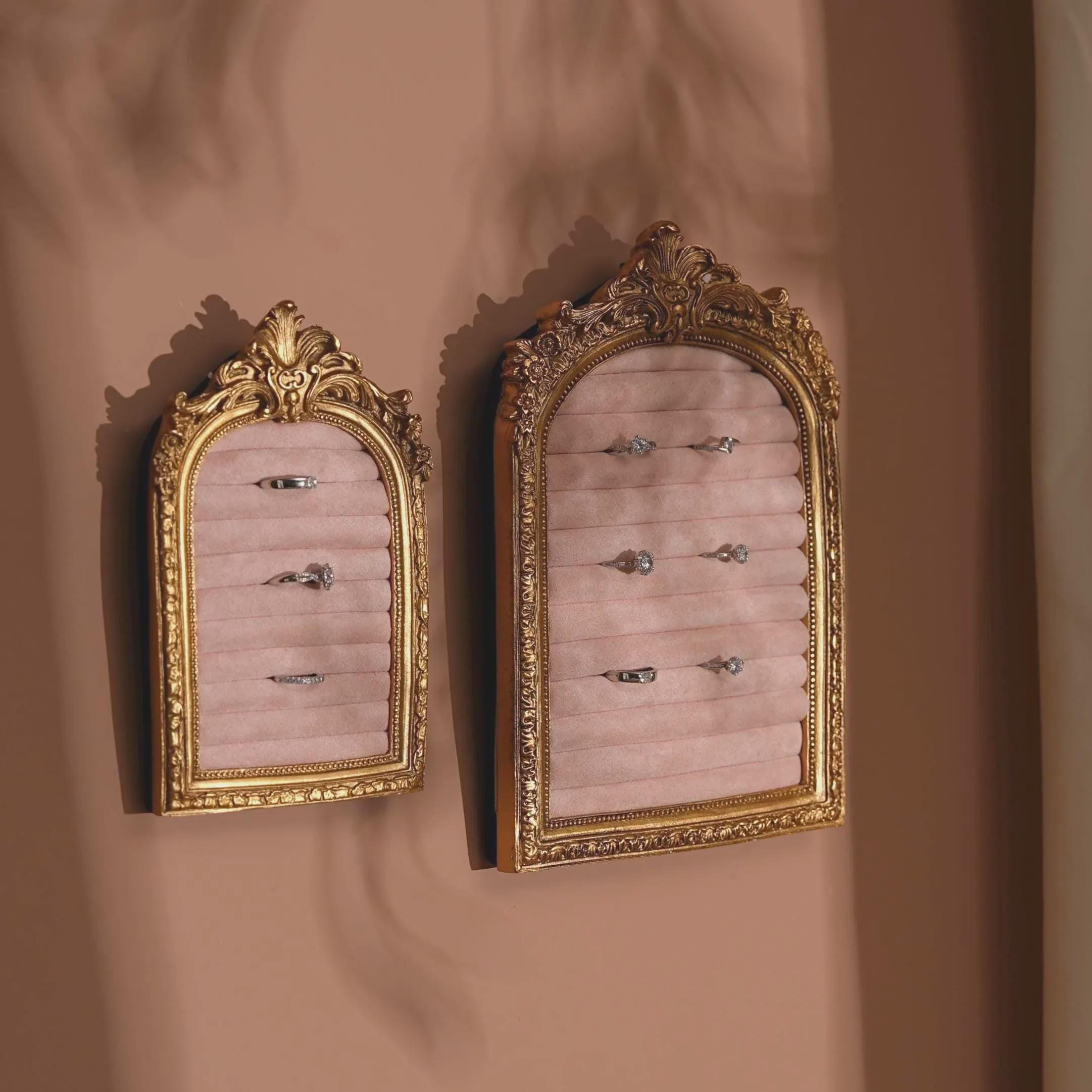 Rococo 3-Way Jewelry Display Frame | Tabletop Stand & Wall-Mount