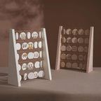 Minimalist Wood Earring Stand - Artisan Jewelry Organizer
