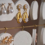 Minimalist Wood Earring Stand - Artisan Jewelry Organizer