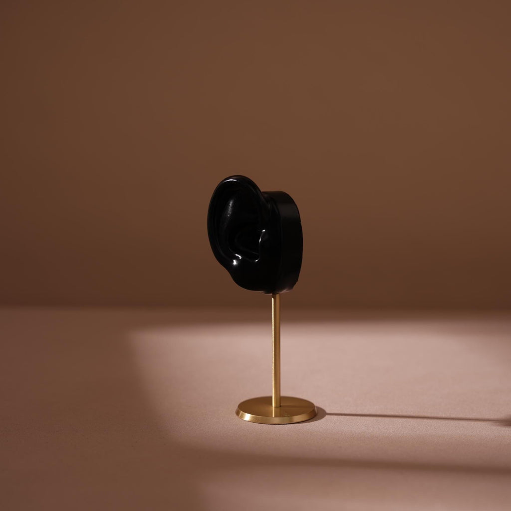 Silicone/Brass Earring Stand