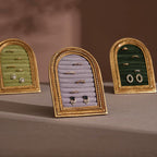 Gold Arch Jewelry Stand | Necklace Display for Retail & Product Photography