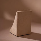 Minimalist Suede Jewelry Display Stand for Earrings and Necklaces