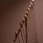 Marble Brass Jewelry Stand