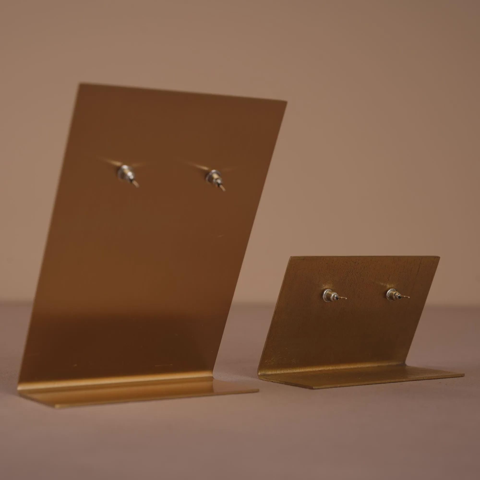 Elegant Brass Earring Holder