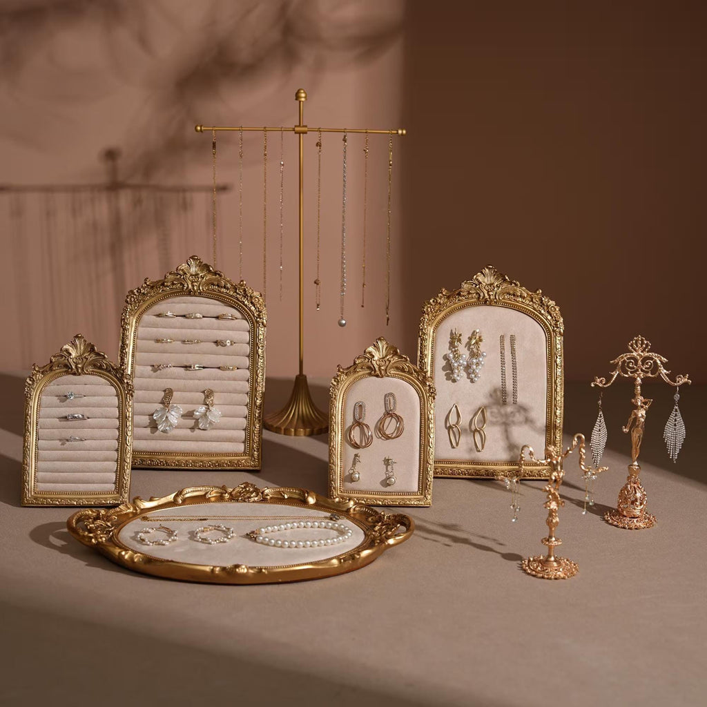 8-Piece Rococo Jewelry Display Set