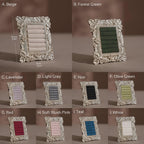 Rococo Silver Flat Lay Prop
