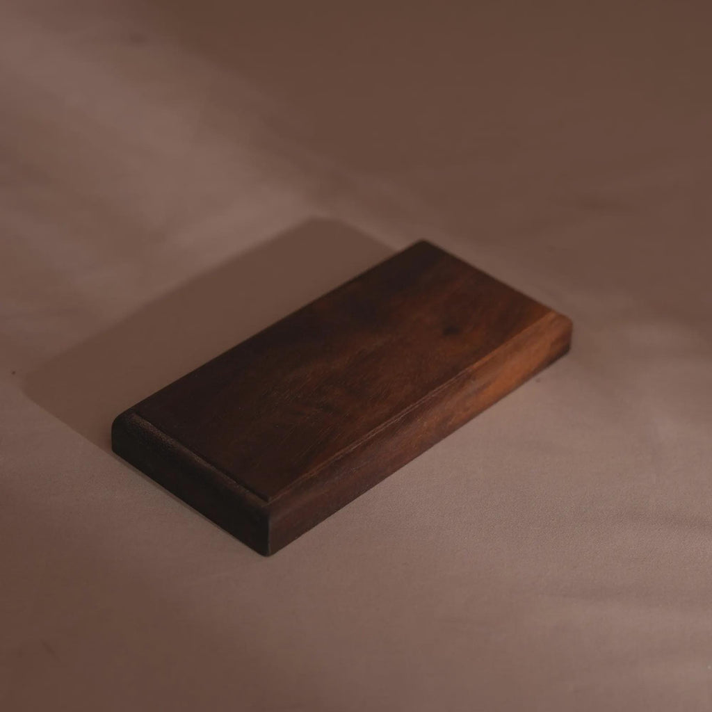 Minimalist Walnut Jewelry Display Dishes