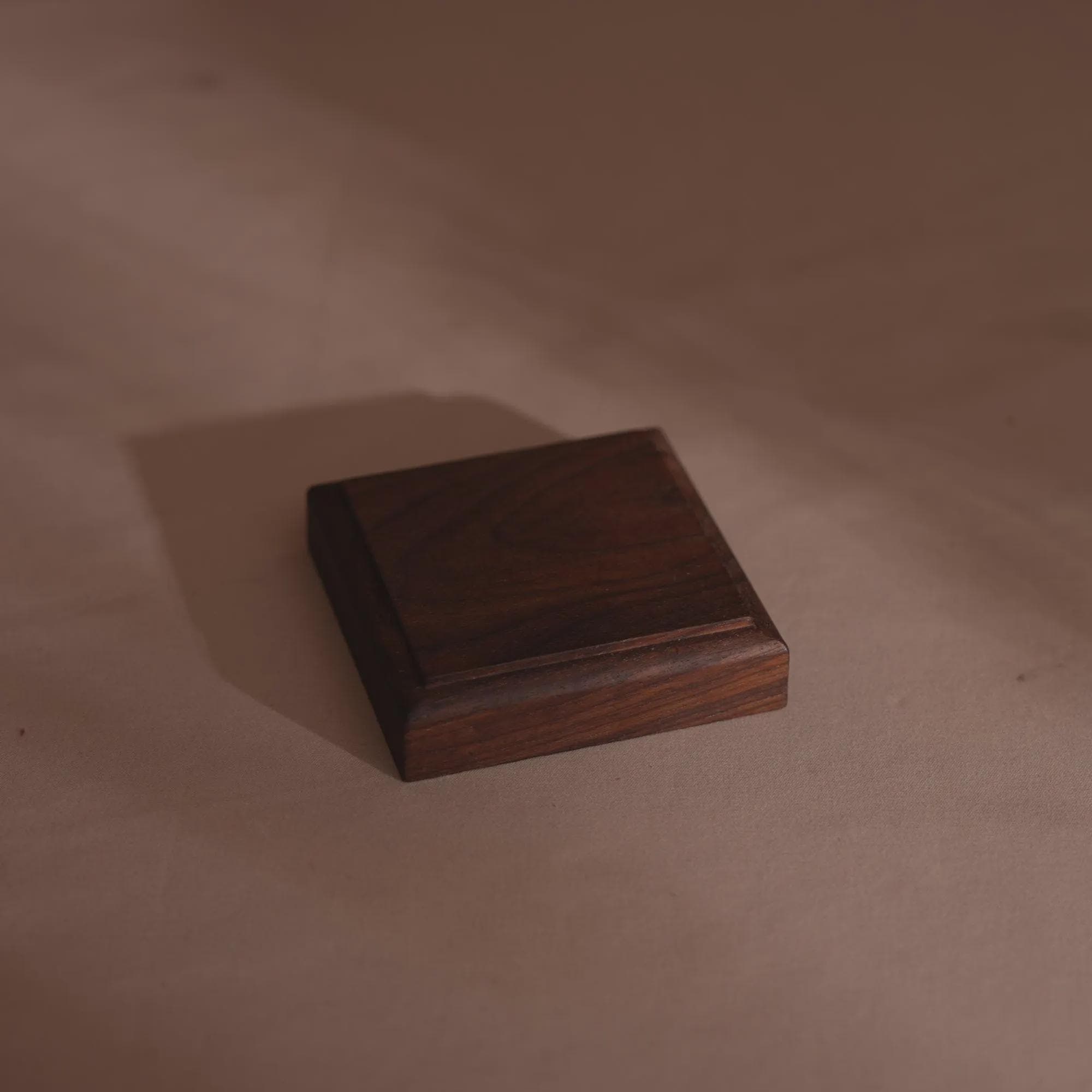 Minimalist Walnut Jewelry Display Dishes
