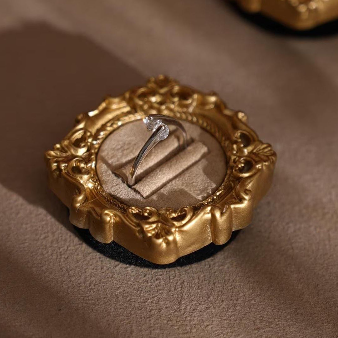 Mini Wedding Flat Lay Ring Holder