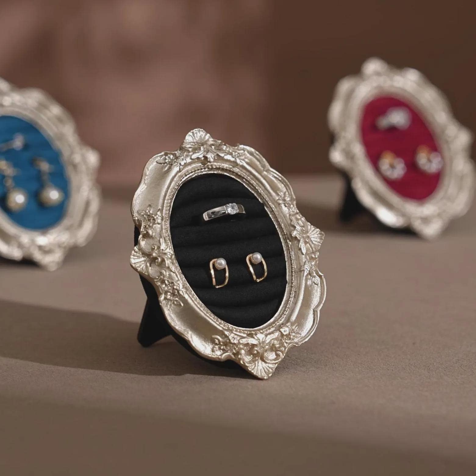 Handcrafted Silver Engagement Ring Holder