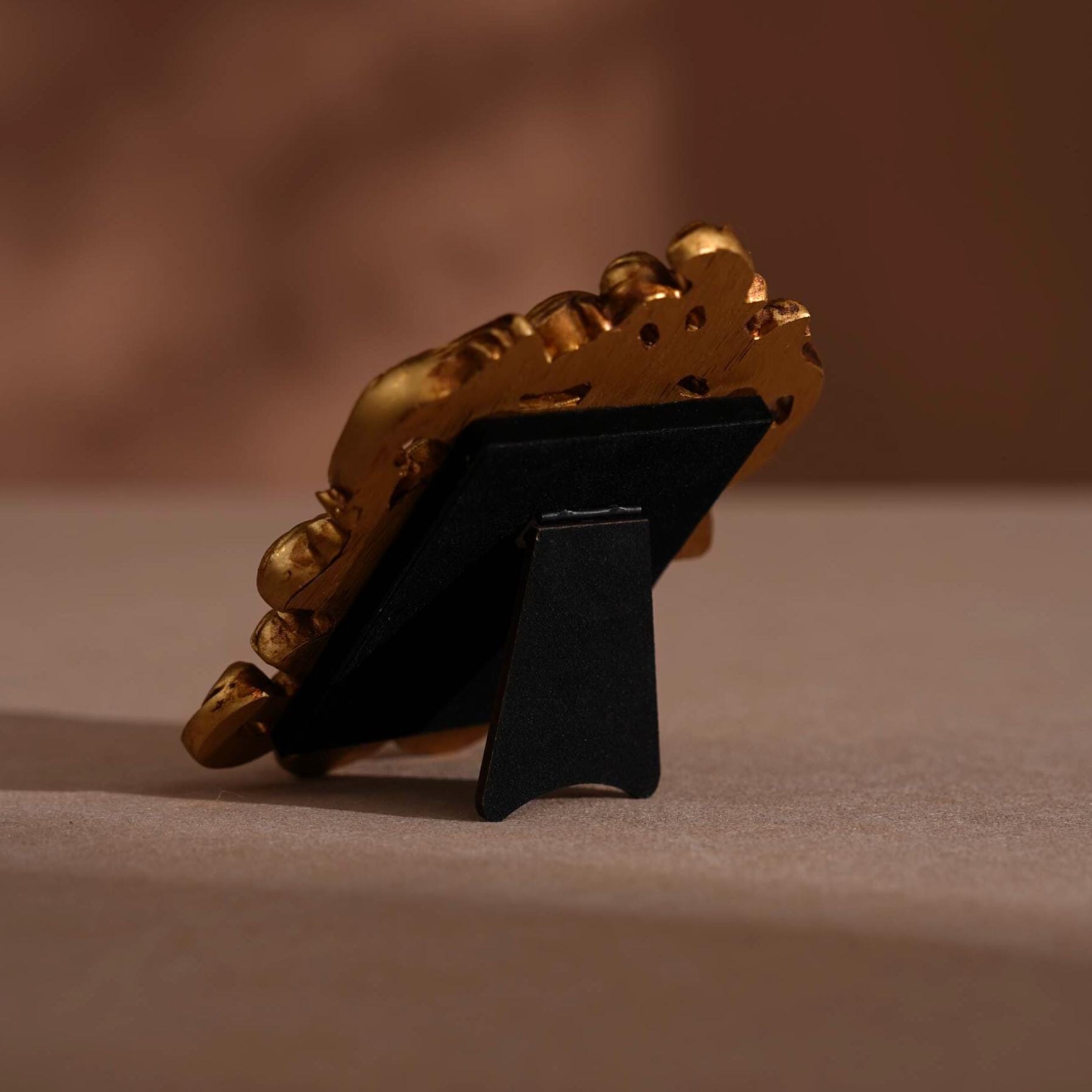 Gold Rococo Jewelry Frame