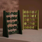 Minimalist Wood Earring Stand - Artisan Jewelry Organizer