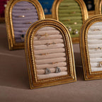 Gold Arch Jewelry Stand | Necklace Display for Retail & Product Photography