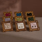 Rococo Square Jewelry Holder for Rings and Earrings