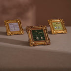 Rococo Square Jewelry Holder for Rings and Earrings
