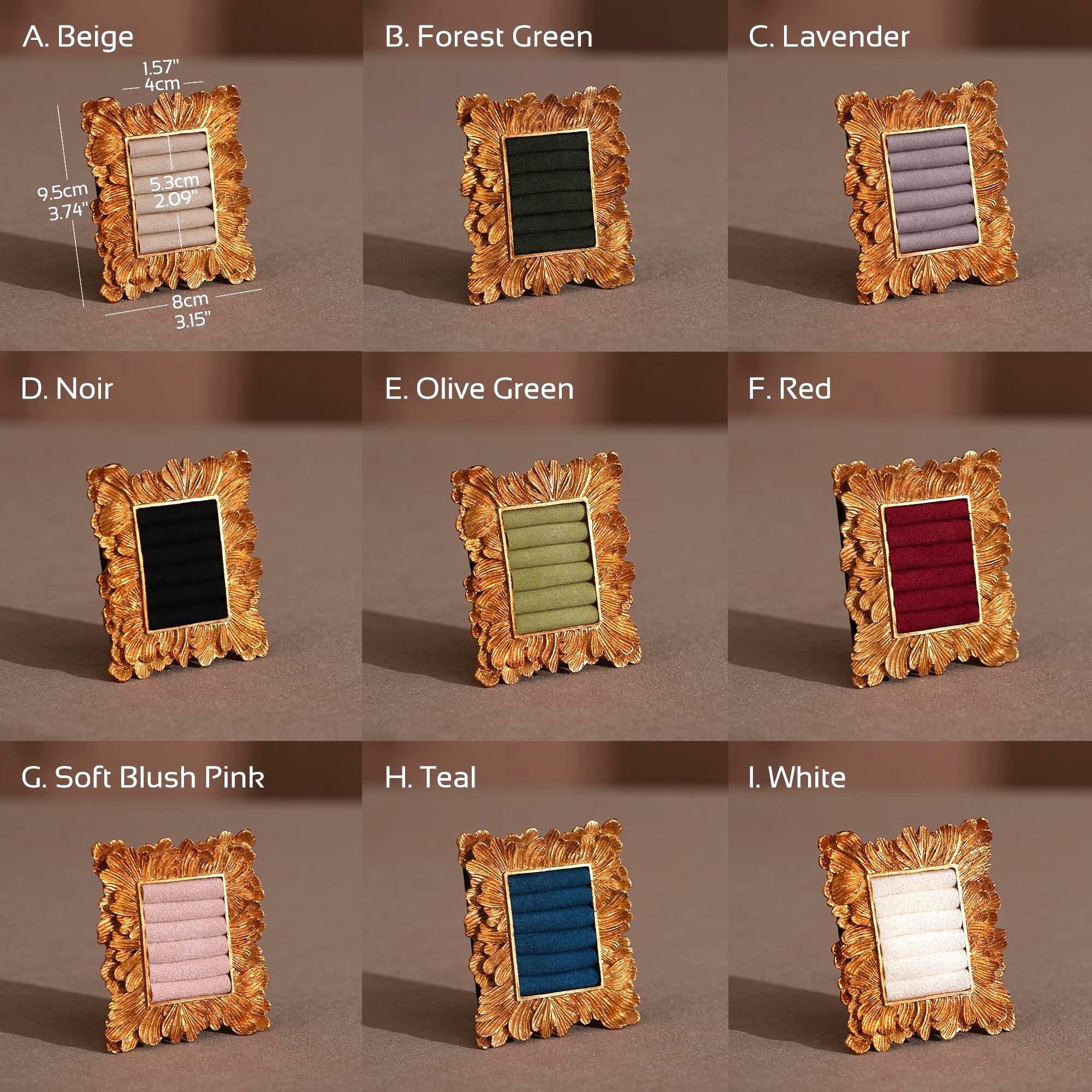 Rococo Gold Ring Display Stand