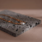 Natural Lava Stone Jewelry Display