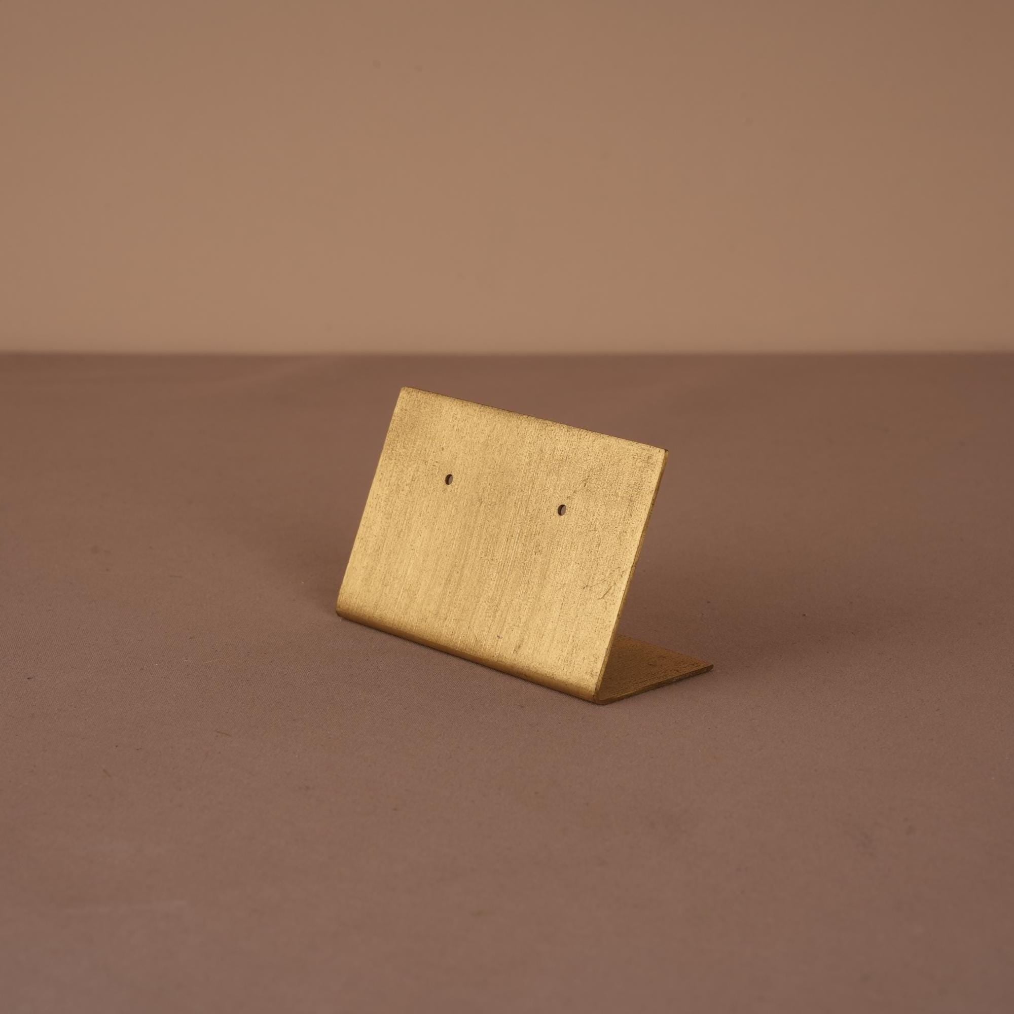 Elegant Brass Earring Holder