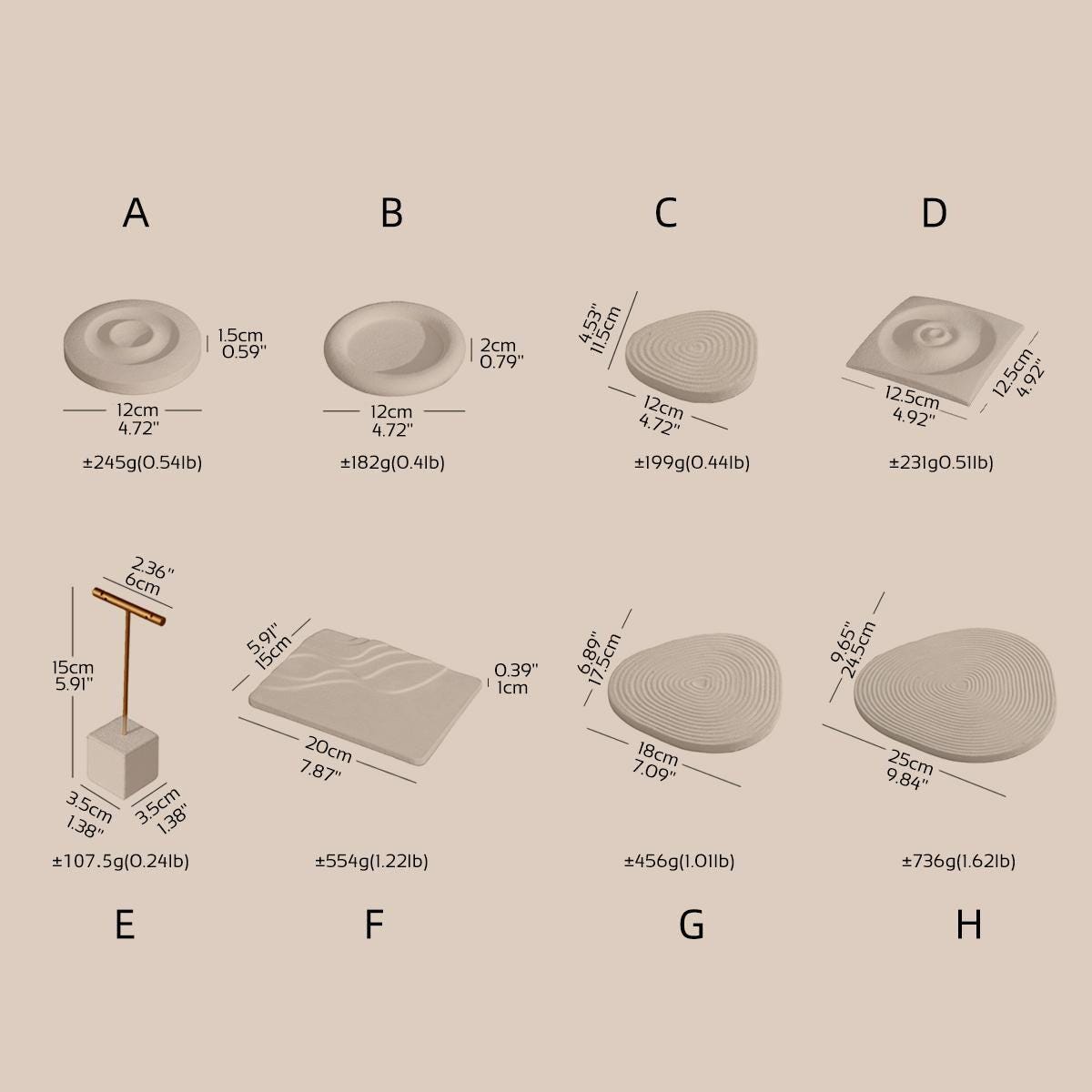 Elegant White Suede Jewelry Display Dish and Tray set