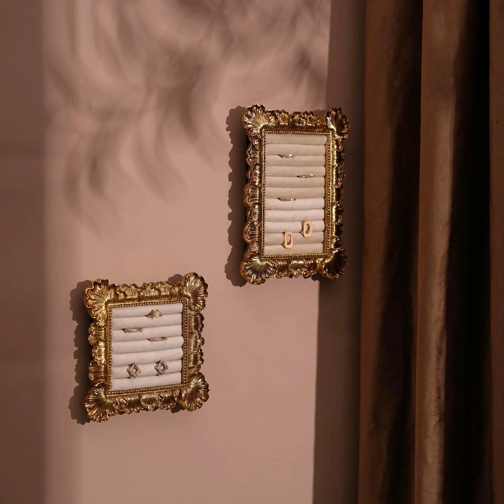 Rococo Ring & Earring Display Frame