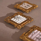 Rococo Square Jewelry Holder for Rings and Earrings