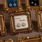 Rococo Square Jewelry Holder for Rings and Earrings