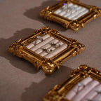 Rococo Square Jewelry Holder for Rings and Earrings