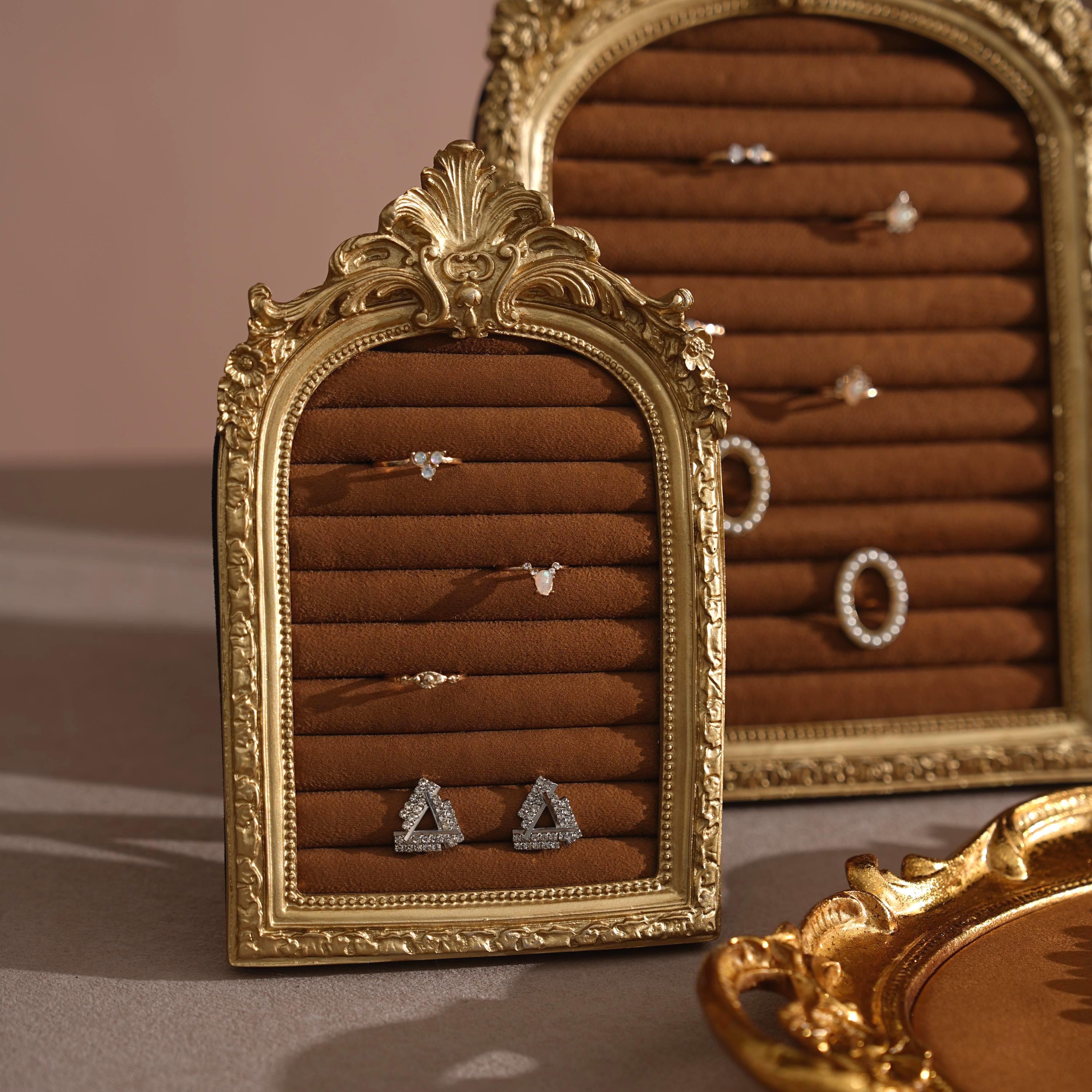 8-Piece Rococo Jewelry Display Set