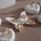 Ultra White Plaster 10-Piece Jewelry Display Set