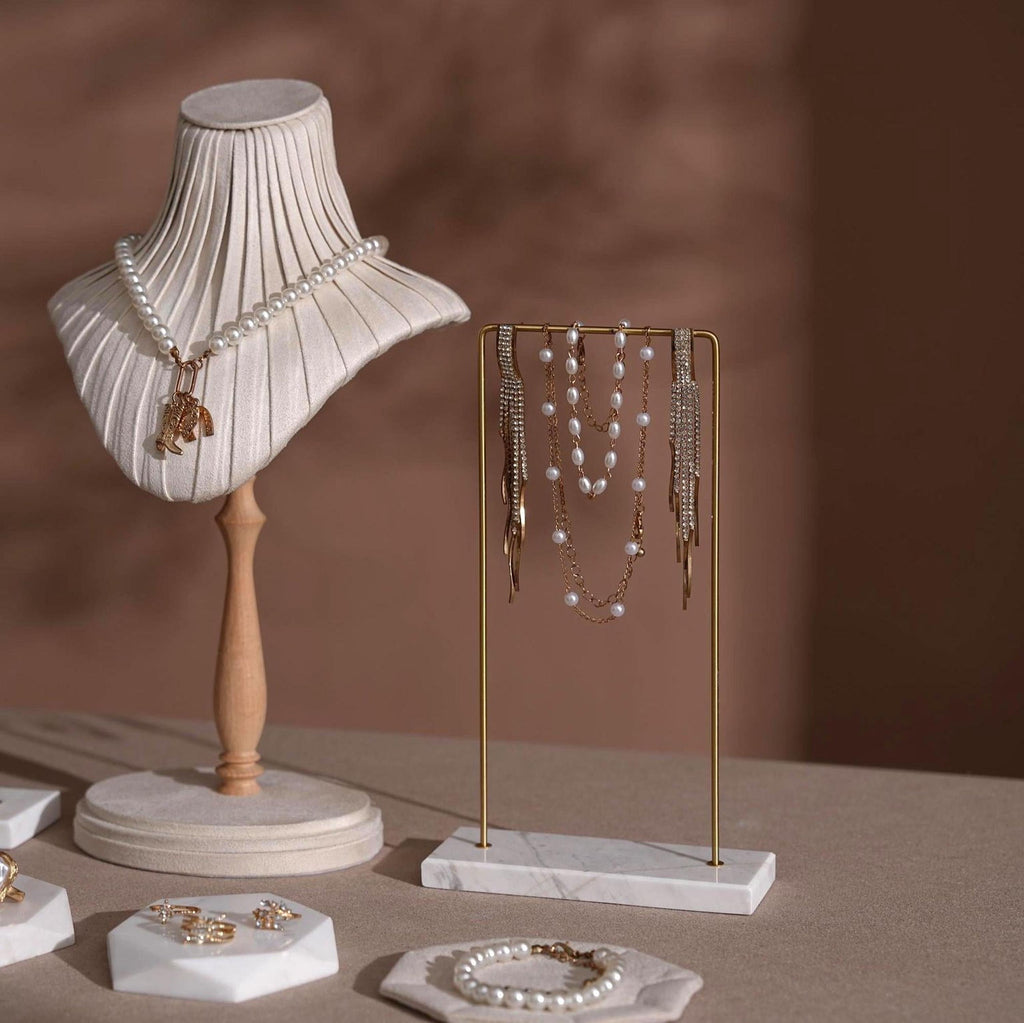 Boutique Jewelry Display Set for Necklaces, Earrings & Bracelets
