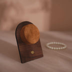 Wooden Bracelet Display Stand for Boutique Jewelry Photography