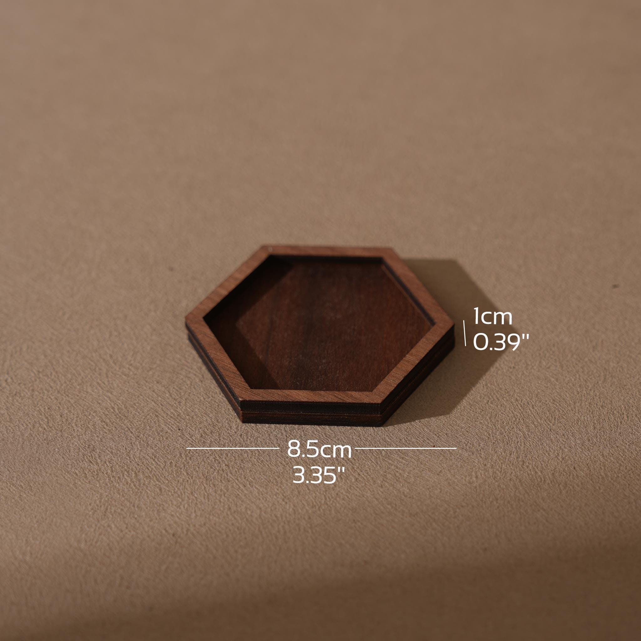 Walnut Veneer Jewelry Display Set: Portable Booth Organizer