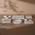 Plaster Jewelry Display Set for Craft Fairs