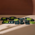 Green Felt Jewelry Display Set Ring Earring Necklace Pads Craft Fair Booth Display