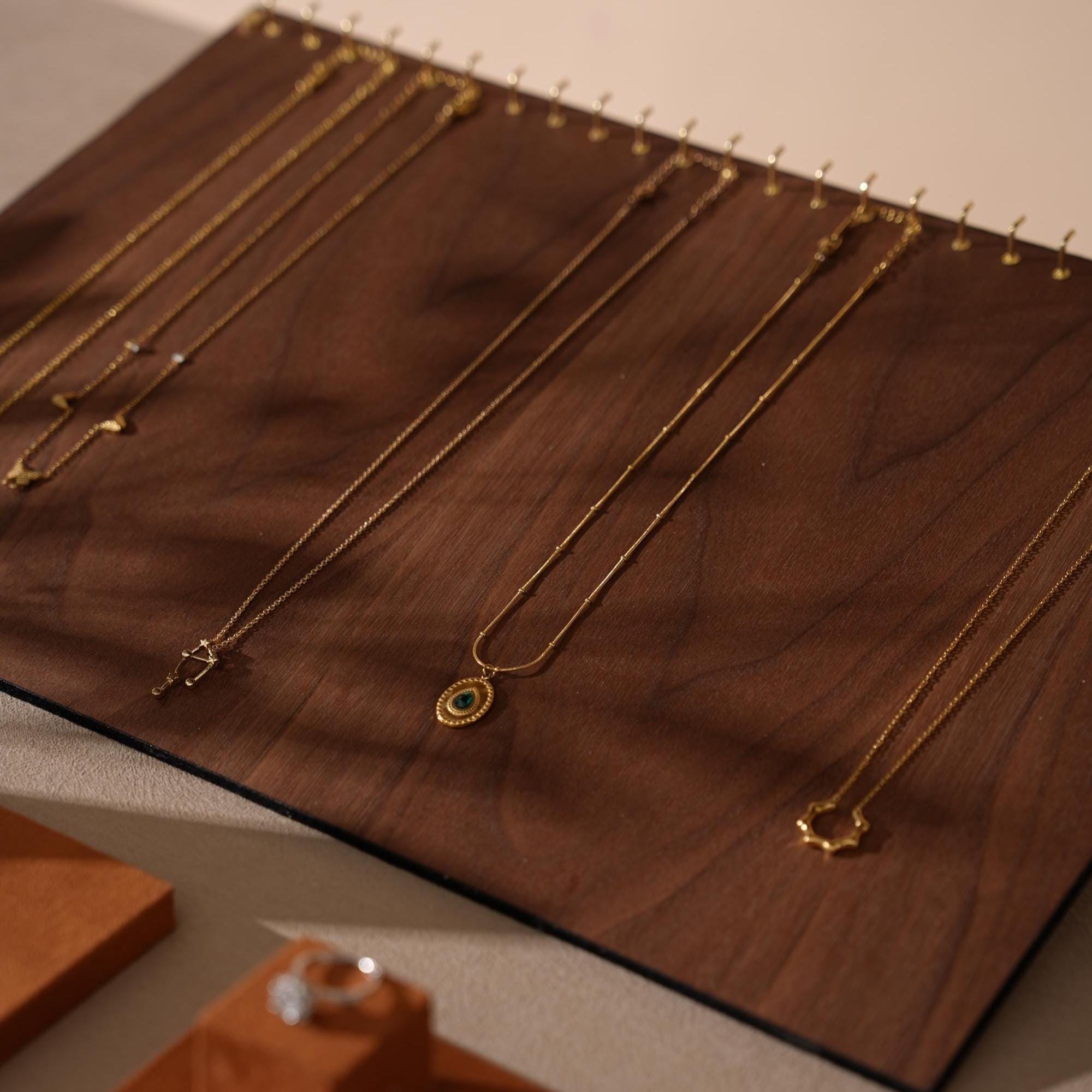 Caramel/Beige Jewelry Display Set for Markets, Booths & Boutiques