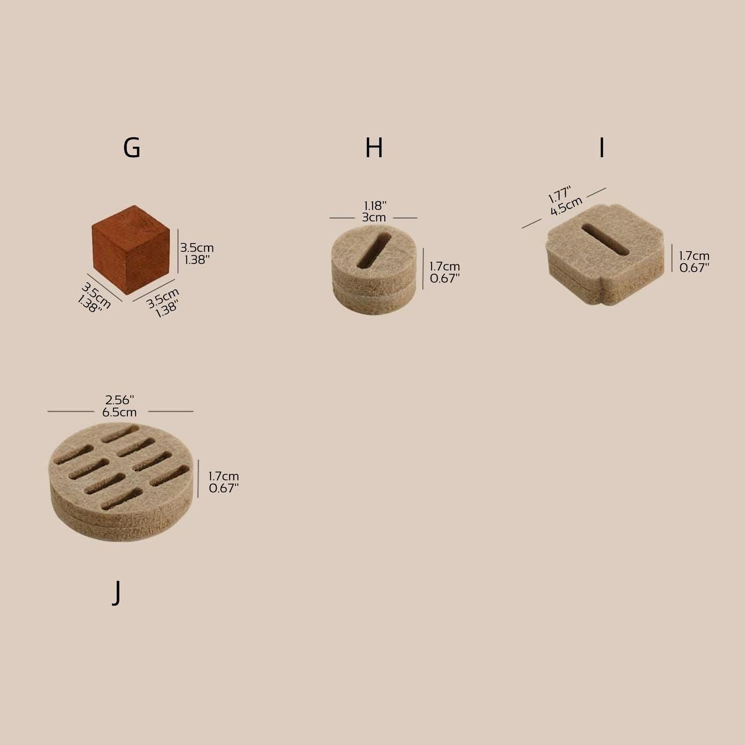 Caramel/Beige Jewelry Display Set for Markets, Booths & Boutiques