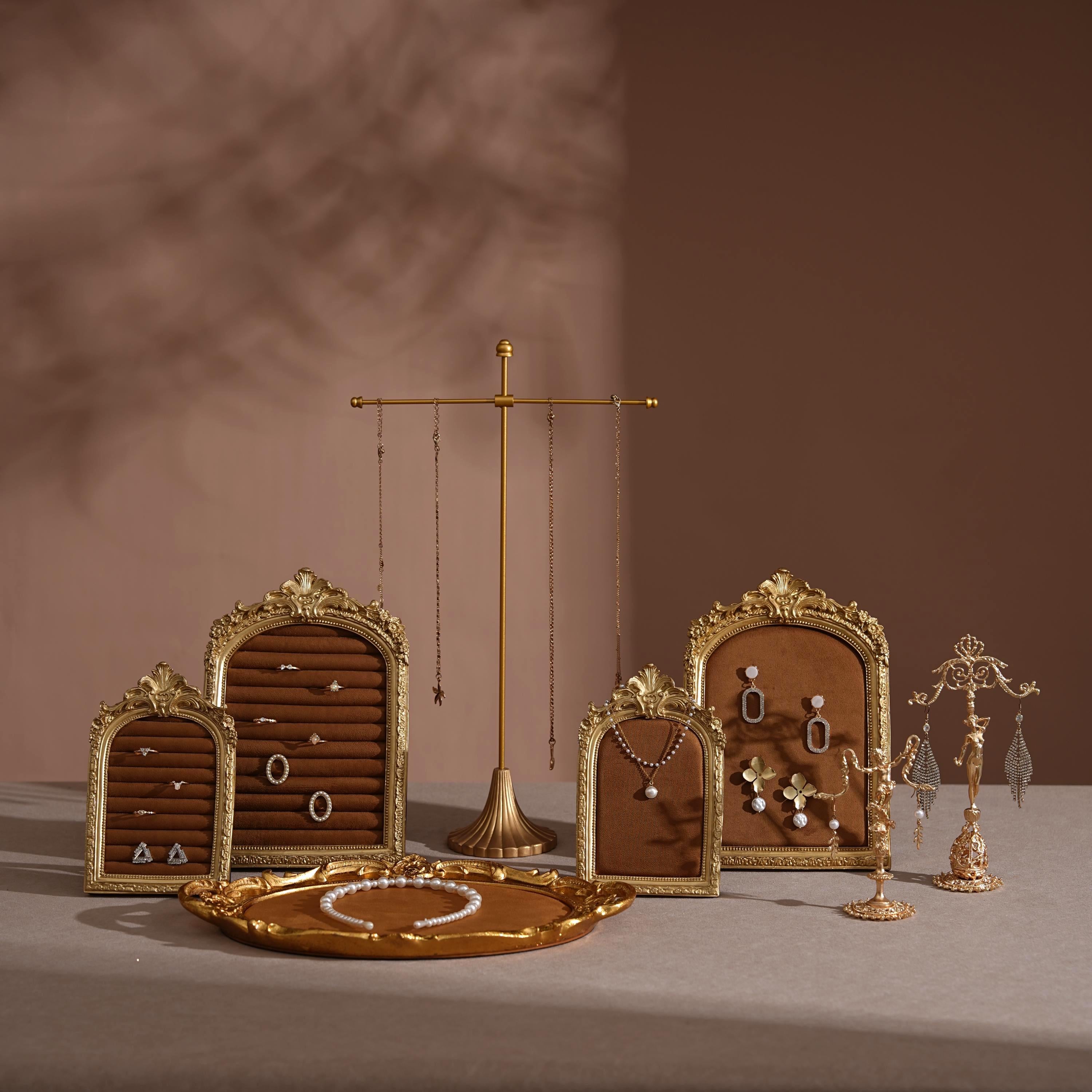 8-Piece Rococo Jewelry Display Set
