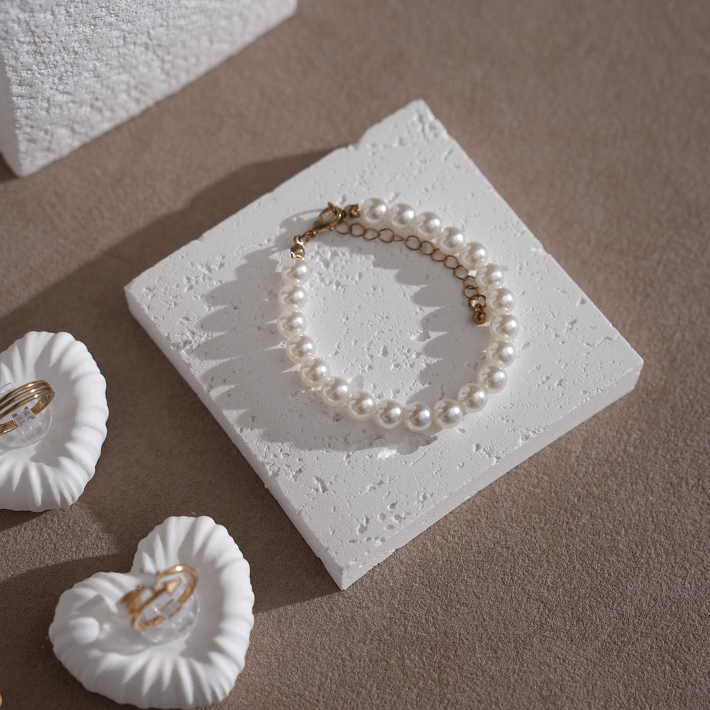 Plaster Jewelry Display Set, Ring Tray, Earring Stand, Necklace Display Props, Handmade Boutique Craft Fair Market Display