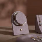 Lavender Vegan Suede Jewelry Display Dish: Ring, Bracelet, Necklace Holder